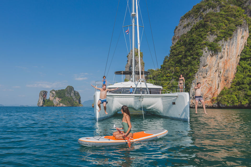 Lagoon 52F Sailing Catamaran Rental Phuket